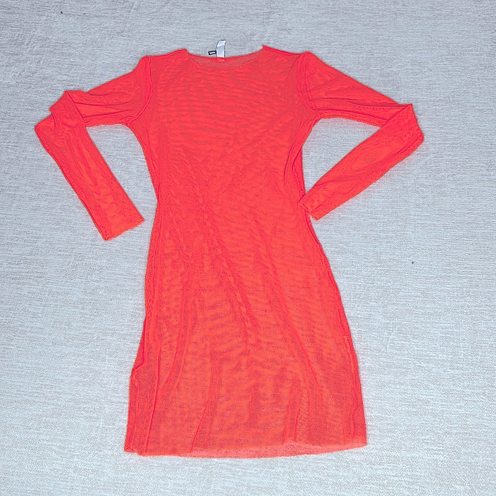 Neon Mesh Coverup